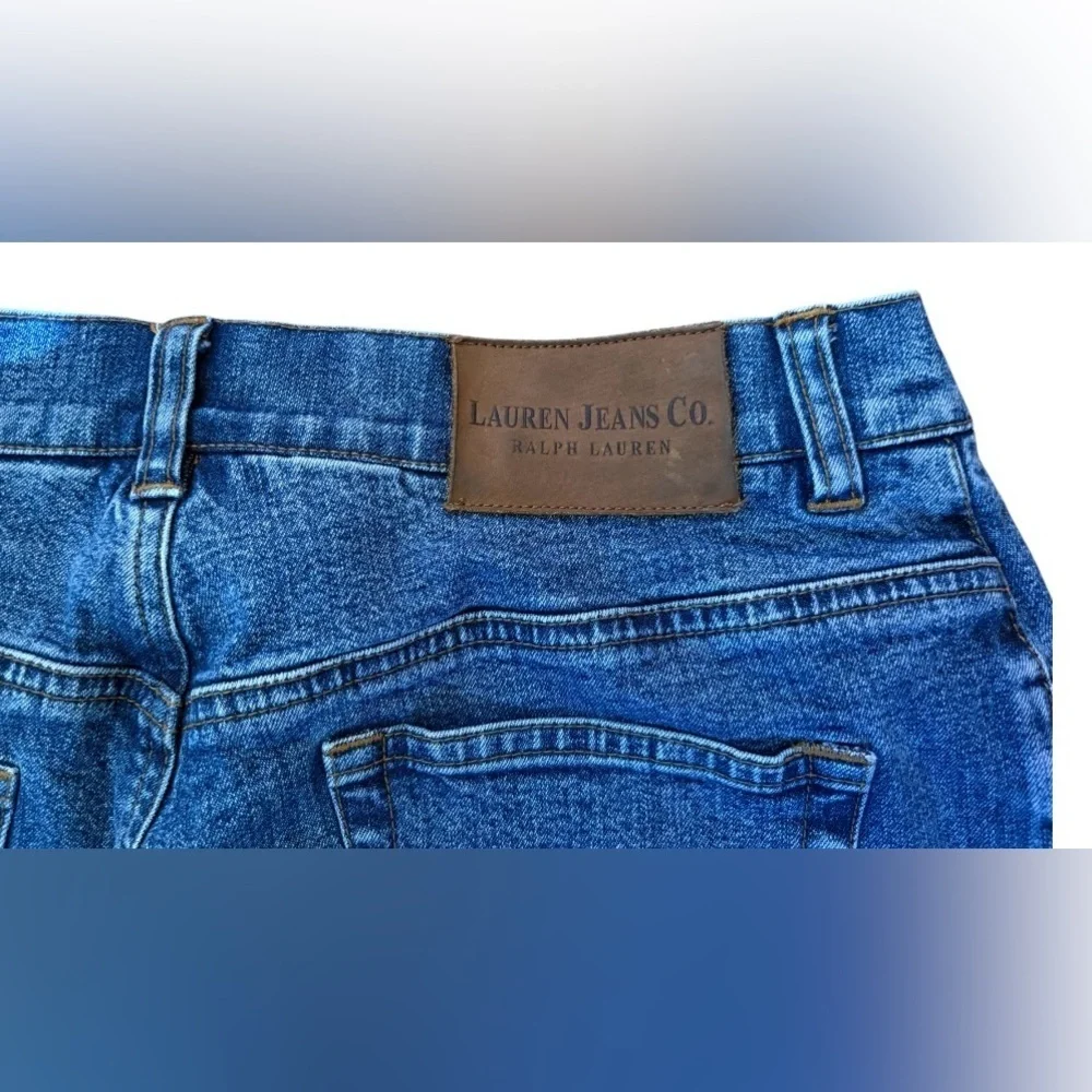 Lauren Jeans Co. Blue Denim, Size 8